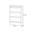 Armoire de rangement pour chaussures en verre