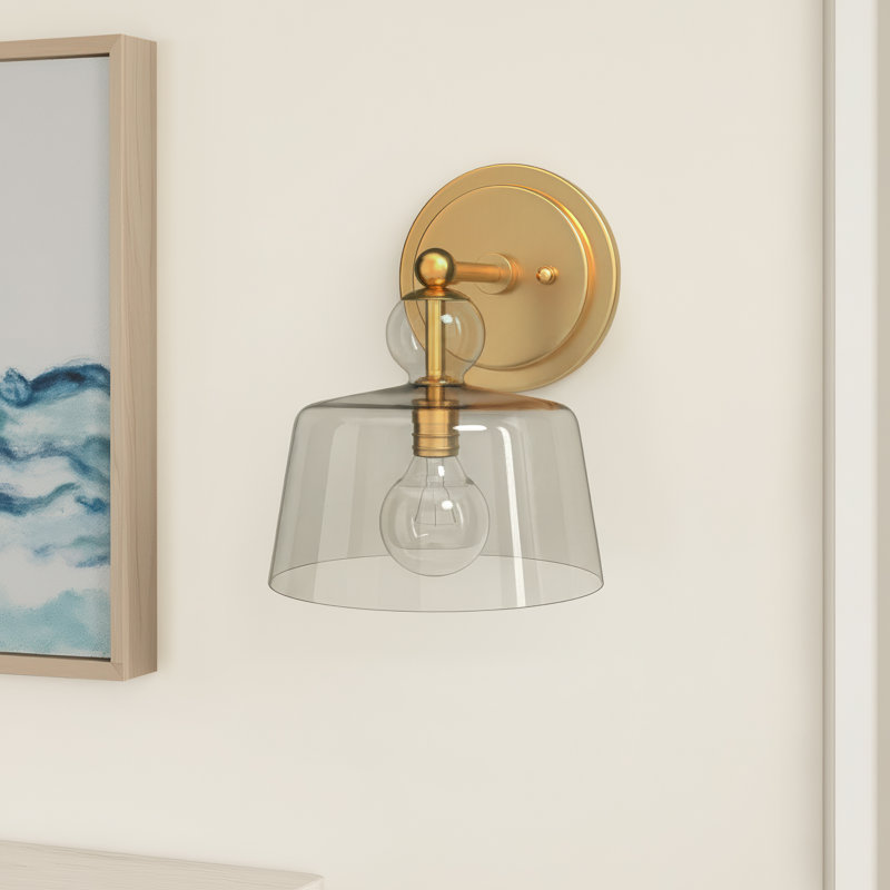Spezia Masie 1 - Light Armed Sconce, Gold