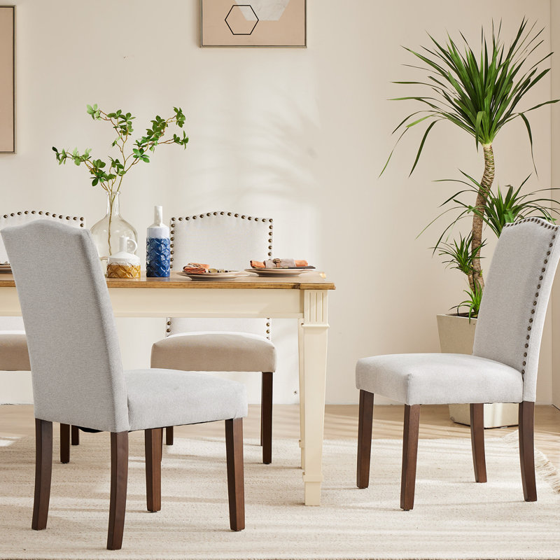 Chaise parsons Criselle, Gris, 2