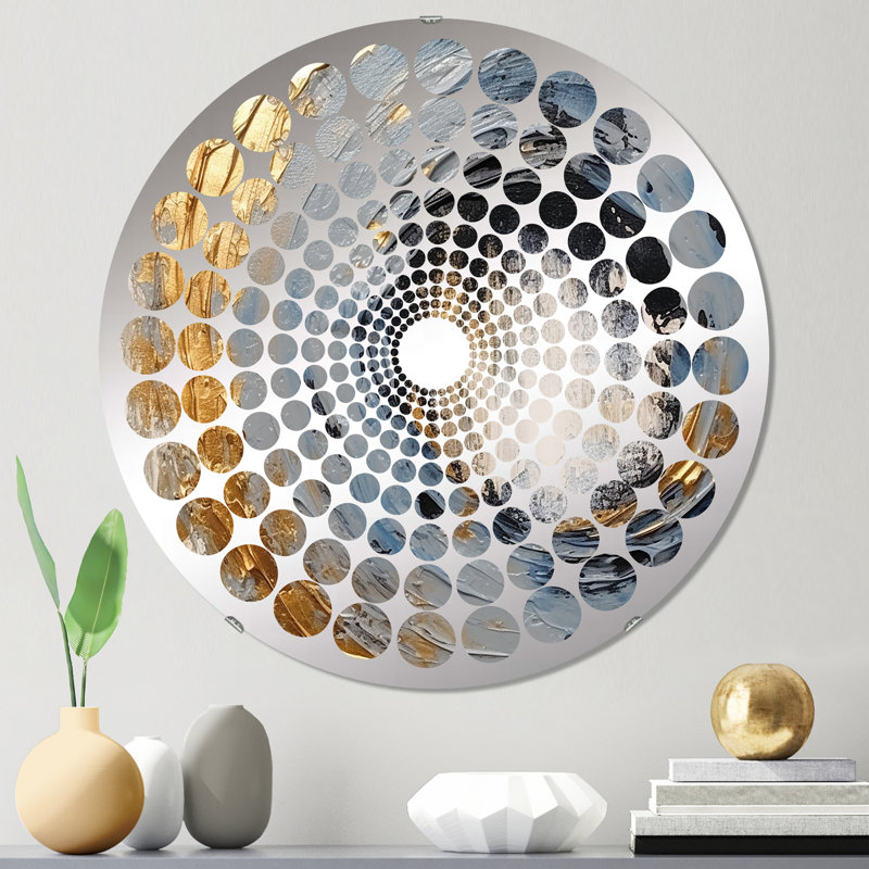 Bledar Circle Mirror, 23.6" x 23.6"