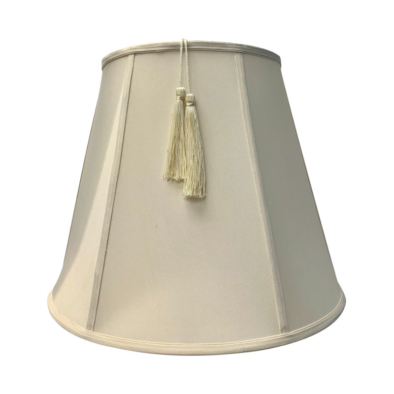 9 in. H x 18 in. W Silk Bell Lamp Shade