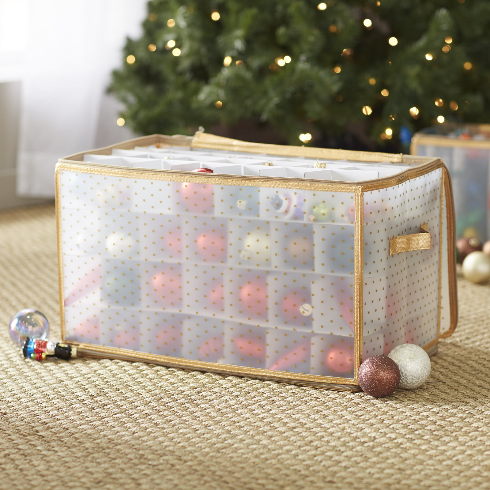 Ornament Storage, Gold