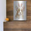 Art mural en métal Trinx «Pâques Corgi» par Katrina Pete-903017554