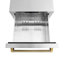ZLINE Autograph 24 in. Touchstone Refrigerator Drawer with Steel Doors & Gold Helix Handles-1422427539