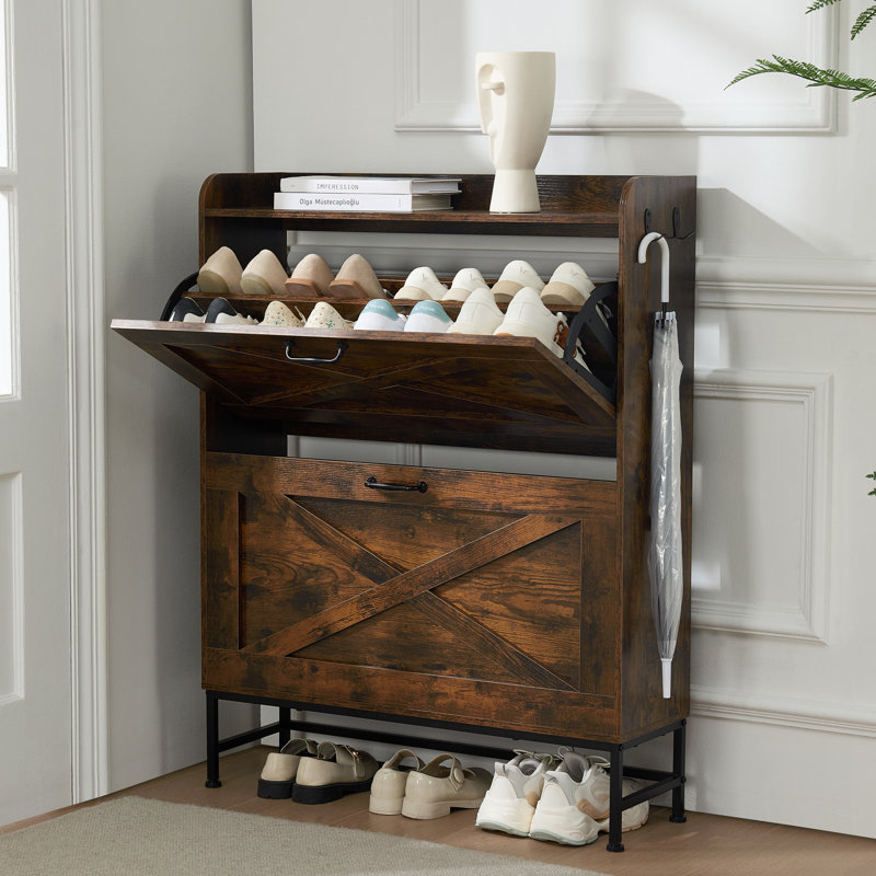 Armoire à chaussures, Brun