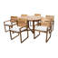 Venice 7 - Piece Solid Wood Dining Set-991124575