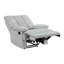 Fauteuil inclinable en velours-1970874504