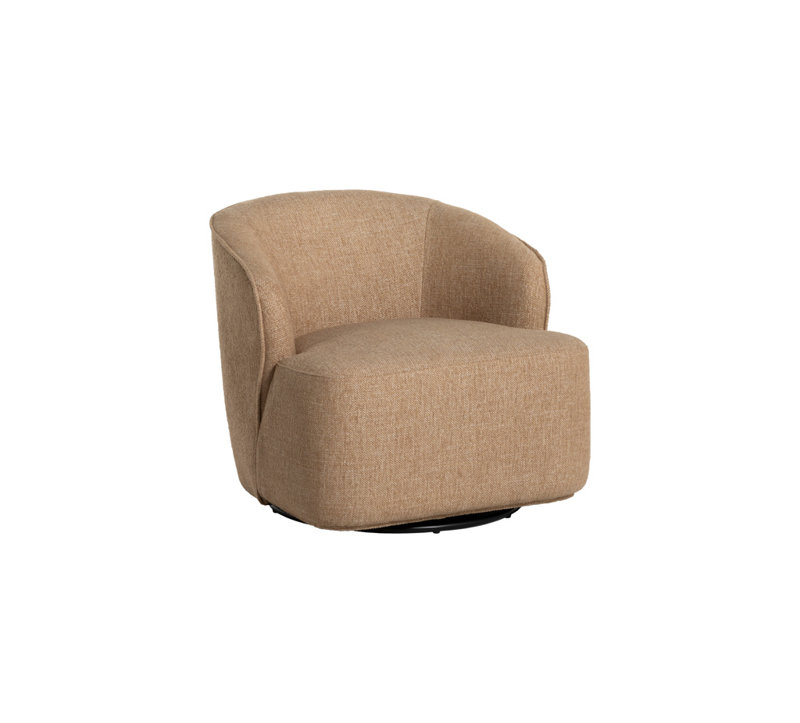 Upholstered Fabric Accent Chair