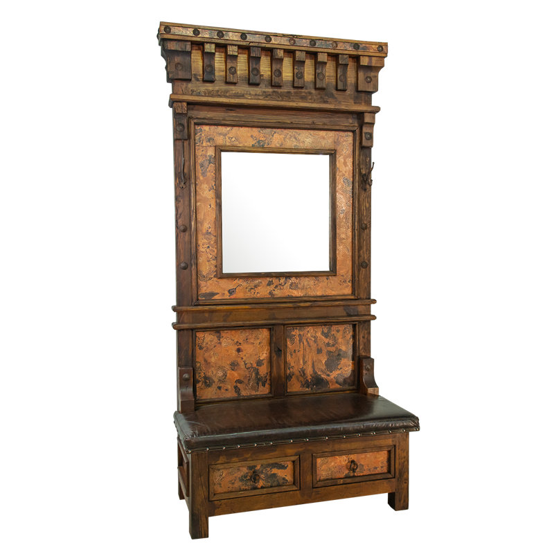 Pinto Ranch Capitel Hall Tree, Brown/Orange