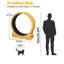 Grande roue d'exercice pour tapis roulant pour courir silencieusement-205203906