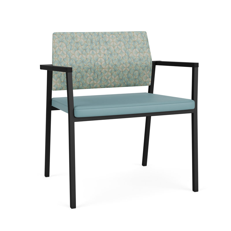 Fauteuil de réception Avon Rx, Noir, Vinyle kaléidoscope mousse / vinyle Sentry Channe
