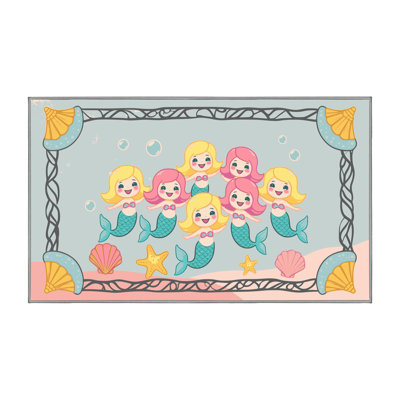 Tapis pour enfants Sunside Sails Mermaids Ocean