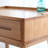 Natural Wood 60Cm Dresser Table Desk