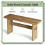 Table d'entrée classique, durable, pratique et polyvalente