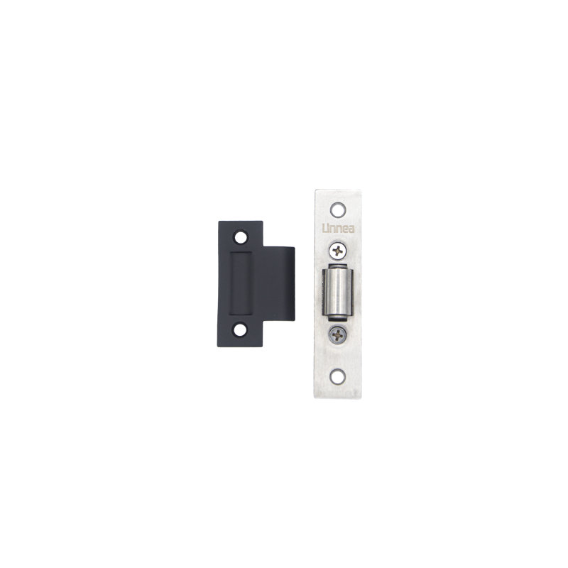 Roller Catch Back Plate, Satin Black