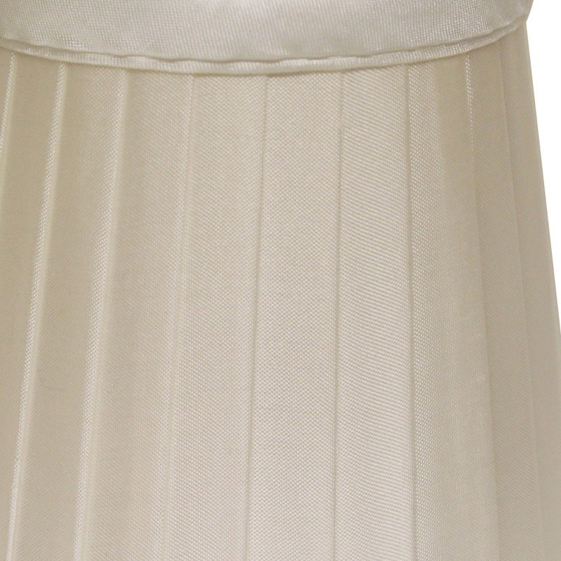 Ensemble de 5 abat-jours 5 "en soie, Gris ardoise