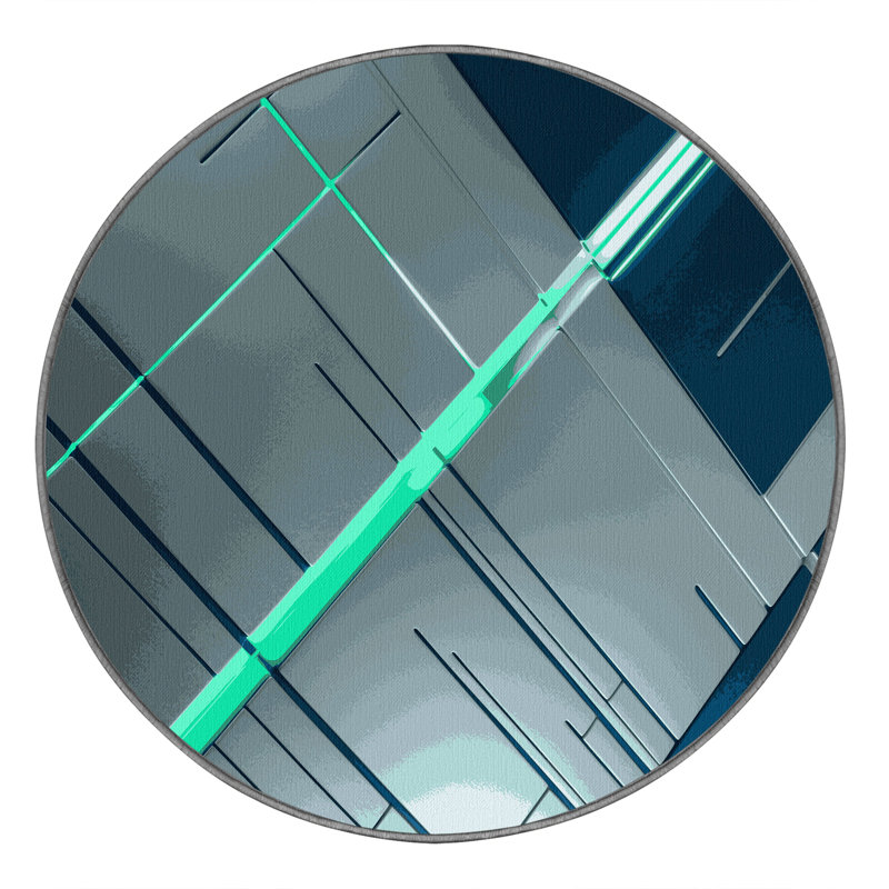 Tapis Etherial Glow, Rond 3 pi
