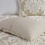 Édredon en coton taupe 3 pièces