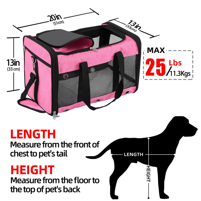 Pet Carrier, Pink