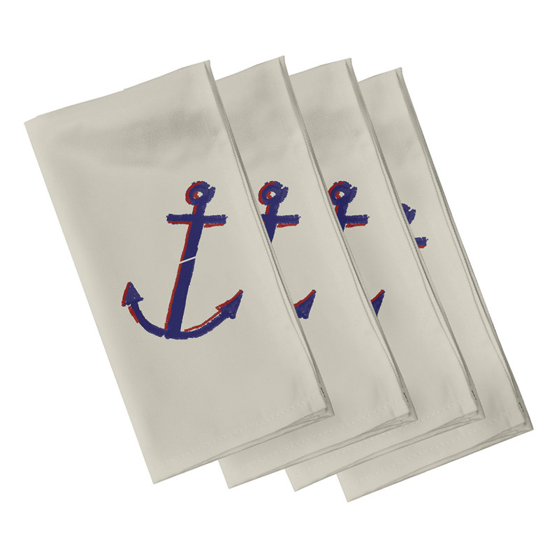 Harvey Anchored Napkins, Taupe