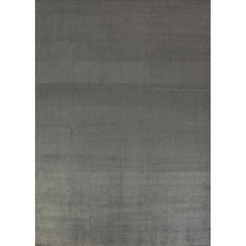 Tapis perse gris Gabbeh 10x13