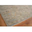 Antique Weave Oushak Oriental Hand-Knotted Wool Light Blue Area Rug-28639689