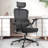 Heavy Duty Ergonomic Desk Office Chair, High Back Home Computer Chair With Headrest  And Adjustable Swivel 3D Armrests For Comfort  Adjustable Lumbar Supports Up To 350Lbs-1237796681-1237796684