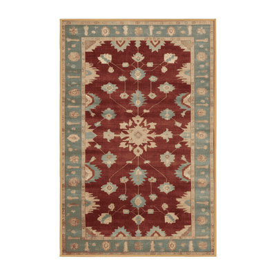 Machine Washable Overdyed Brown Area Rug