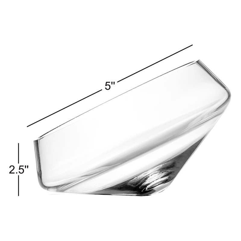 Sini Handmade Snack Bowl, Clear