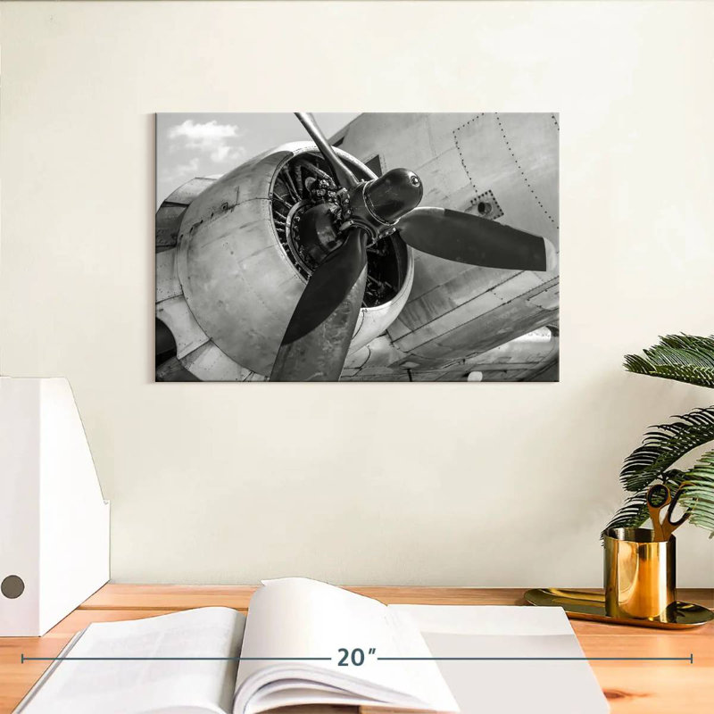Mehar Plane Propeller, 8" H x 12" W