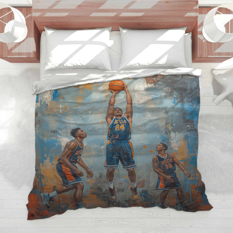 Édredon Basketball, Très grand lit
