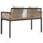 Poly Rattan Outdoor Bench-1324912485-1324912486