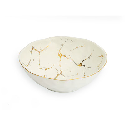 Everly Quinn Porcelain China Serving Bowl