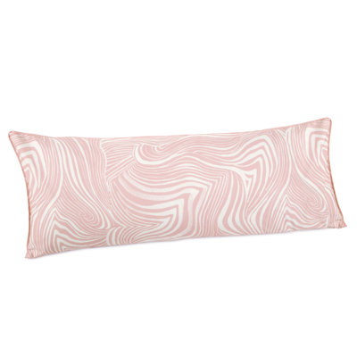 Zebra Marble Animal Print Bolster Cushion Pillow