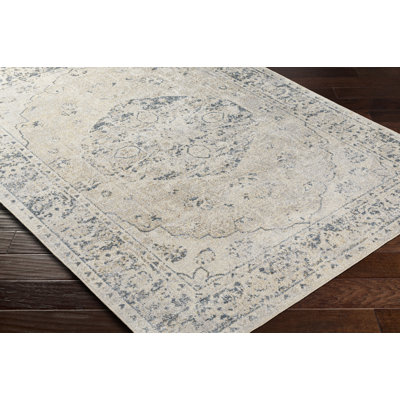 Tapis oriental bleu / crème Webster
