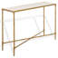 Isabellina Metal And Marble Console Table-873308532