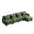Chenille verte
