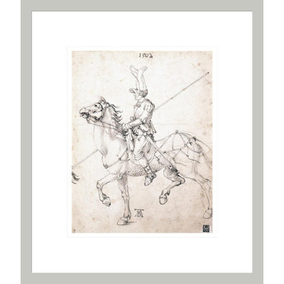 Lancer on Horseback by Albrecht Dürer -Framed Giclee Print