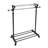 Metal Adjustable Rolling Clothing Rack
