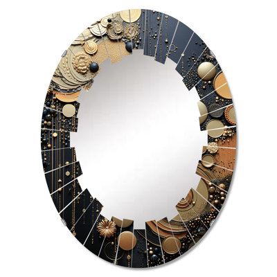 Prathu Oval Wall Mirror