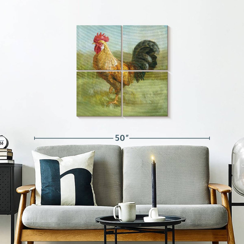 Brampt Noble Rooster II, 26" H x 26" W
