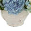 Hydrangeas, Viburnum and Astilbe Arranged in Ceramic Vase