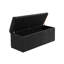 Safar Large Plush Velvet Ottoman Storage Box with Plain Lid Multi Functional Upholstered Blanket Box-116779924-116779931