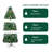 Stephanie 5'/6'/7' Pre-Lit Lighted Artificial Christmas Tree With Snowflakes And Pinecones-234761650