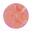 Sous-verres ronds en cuir Hibiscus Orchid-119015037