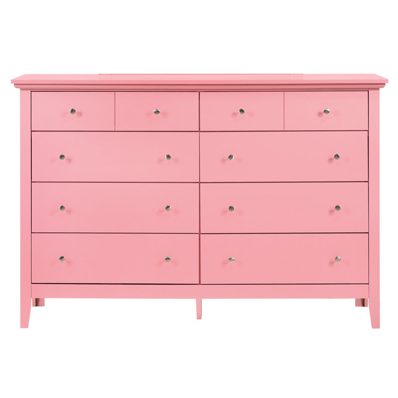 Charmante commode décontractée rose, Rose