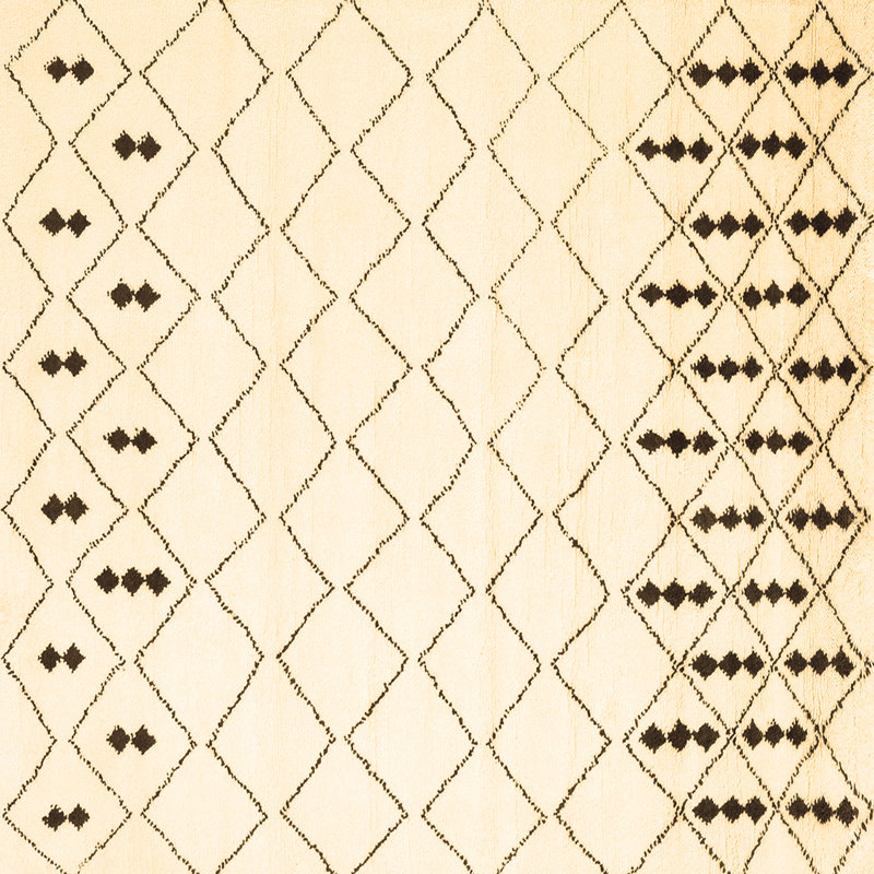 Washable Indoor Rug, Square 3'