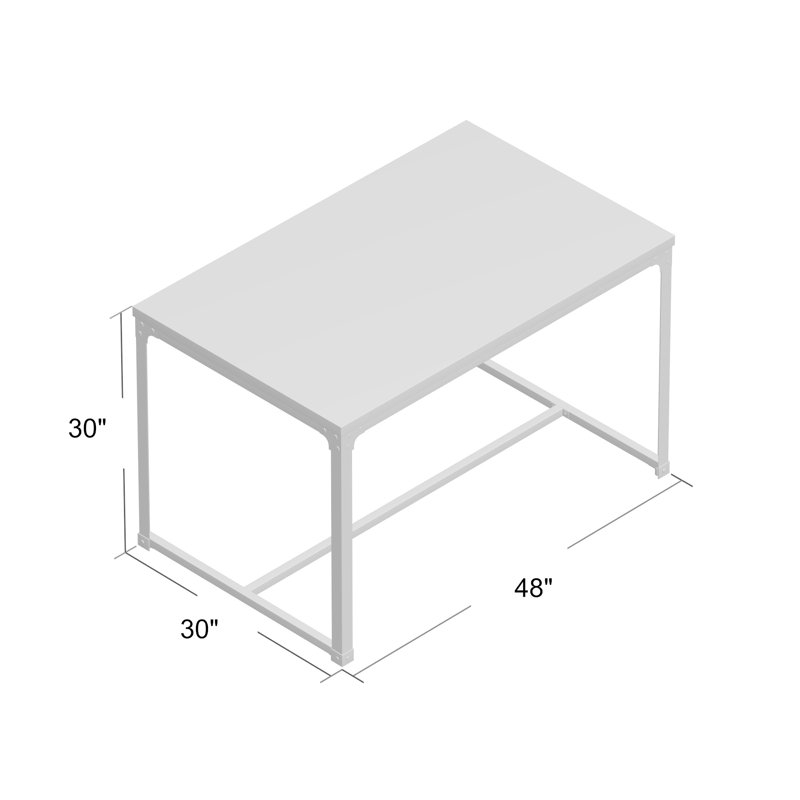 Myaa Metal Base Dining Table