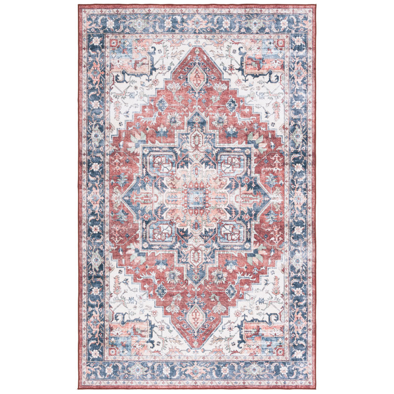 Abigayil Performance Machine Washable Oriental Rug, Rectangle 9' x 12'