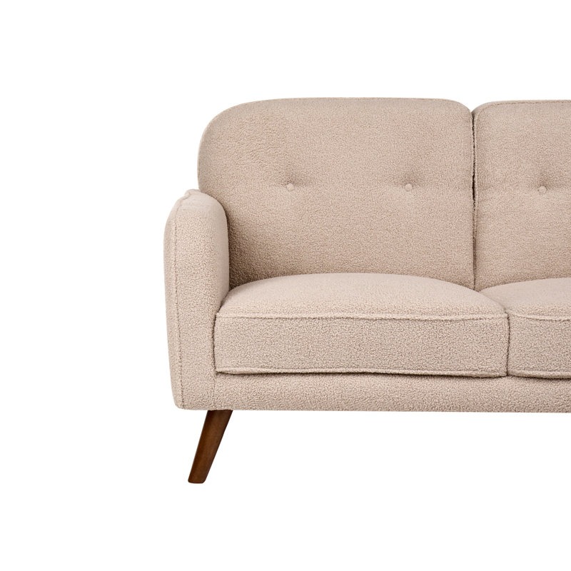 Sofa 2 Seater Asefa Boucle Beige